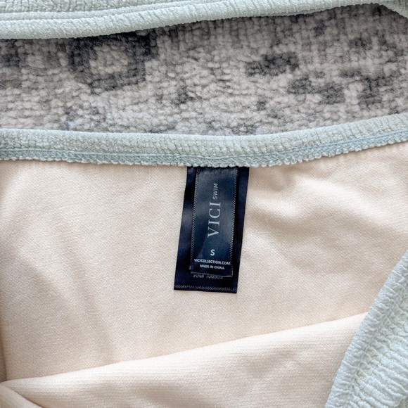 Vici Taylor Scoop Swim Bikini Aloe - Picture 4 of 8